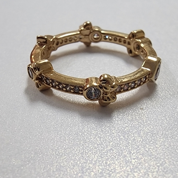 Pandora Disney Mickey Mouse & Minnie Mouse Sparkling Eternity Ring - Picture 1 of 9